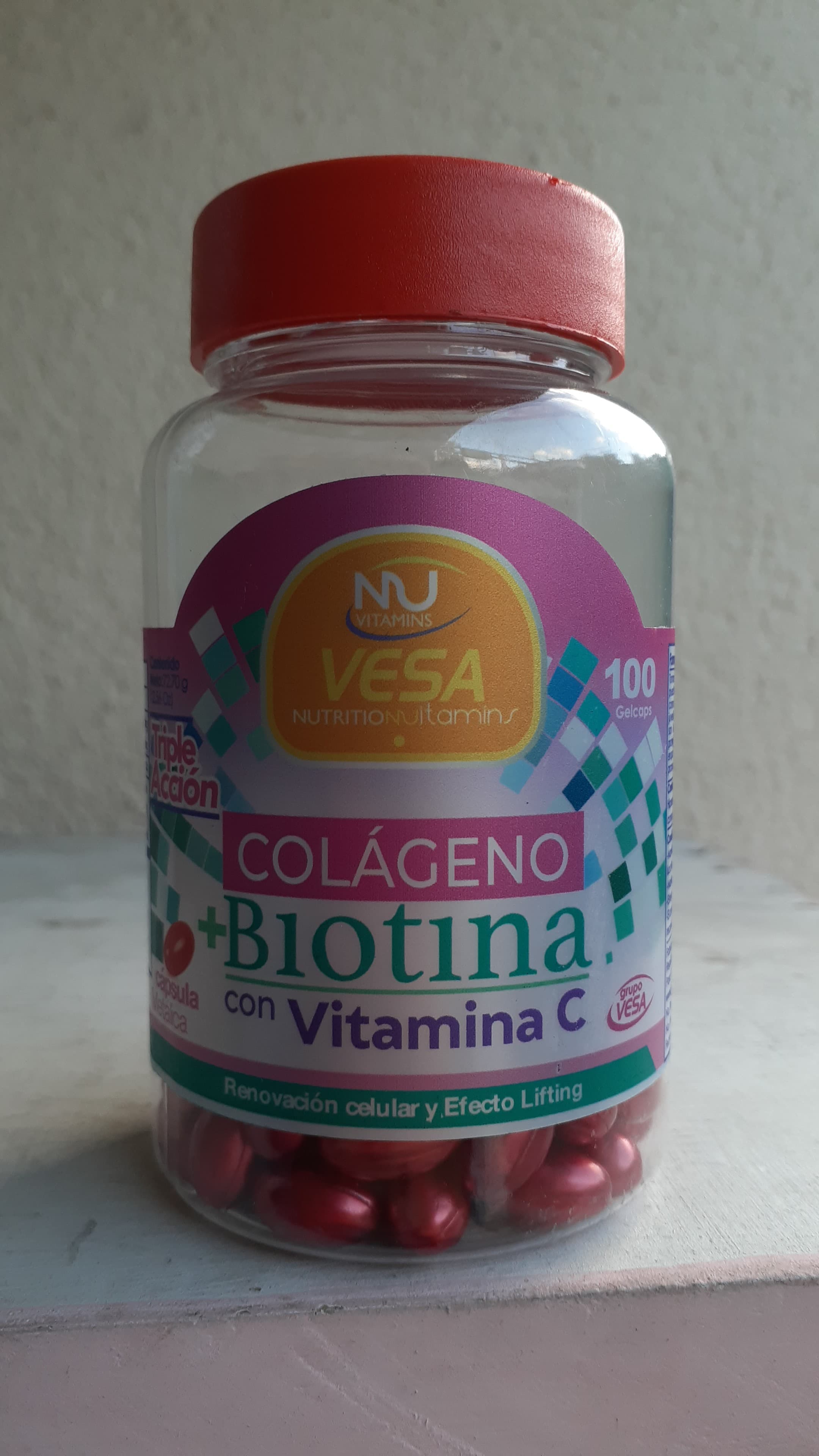 COLAGENO + BIOTINA VITAMINA C